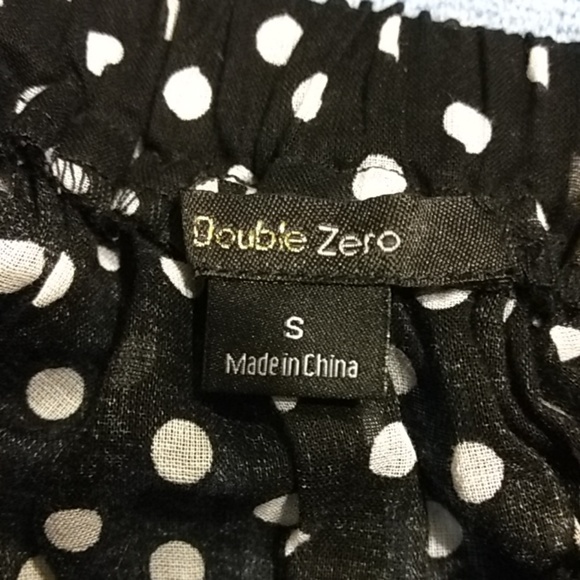 Blouse Double Zero Puff Sleeves Pre-owned - Picture 5 of 5